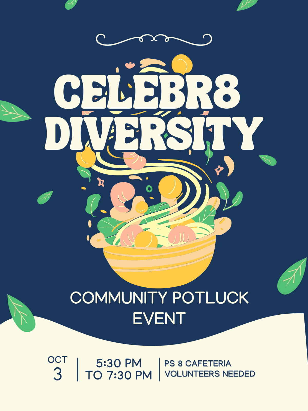 Celebr8 Diversity Potluck