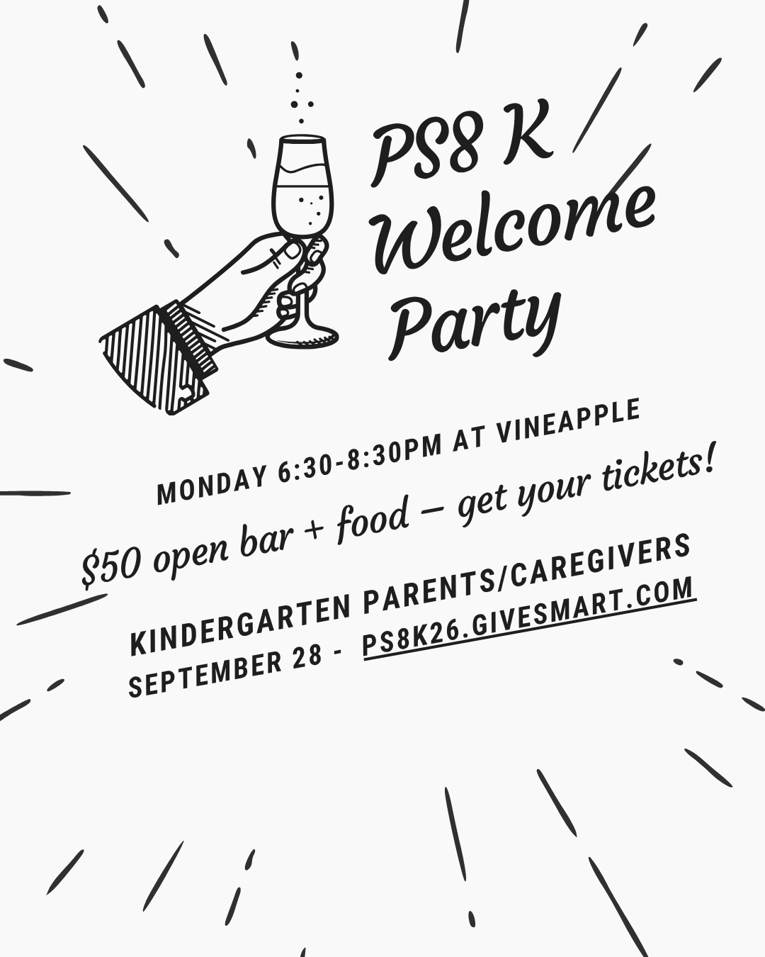 Parent Welcome Happy Hours