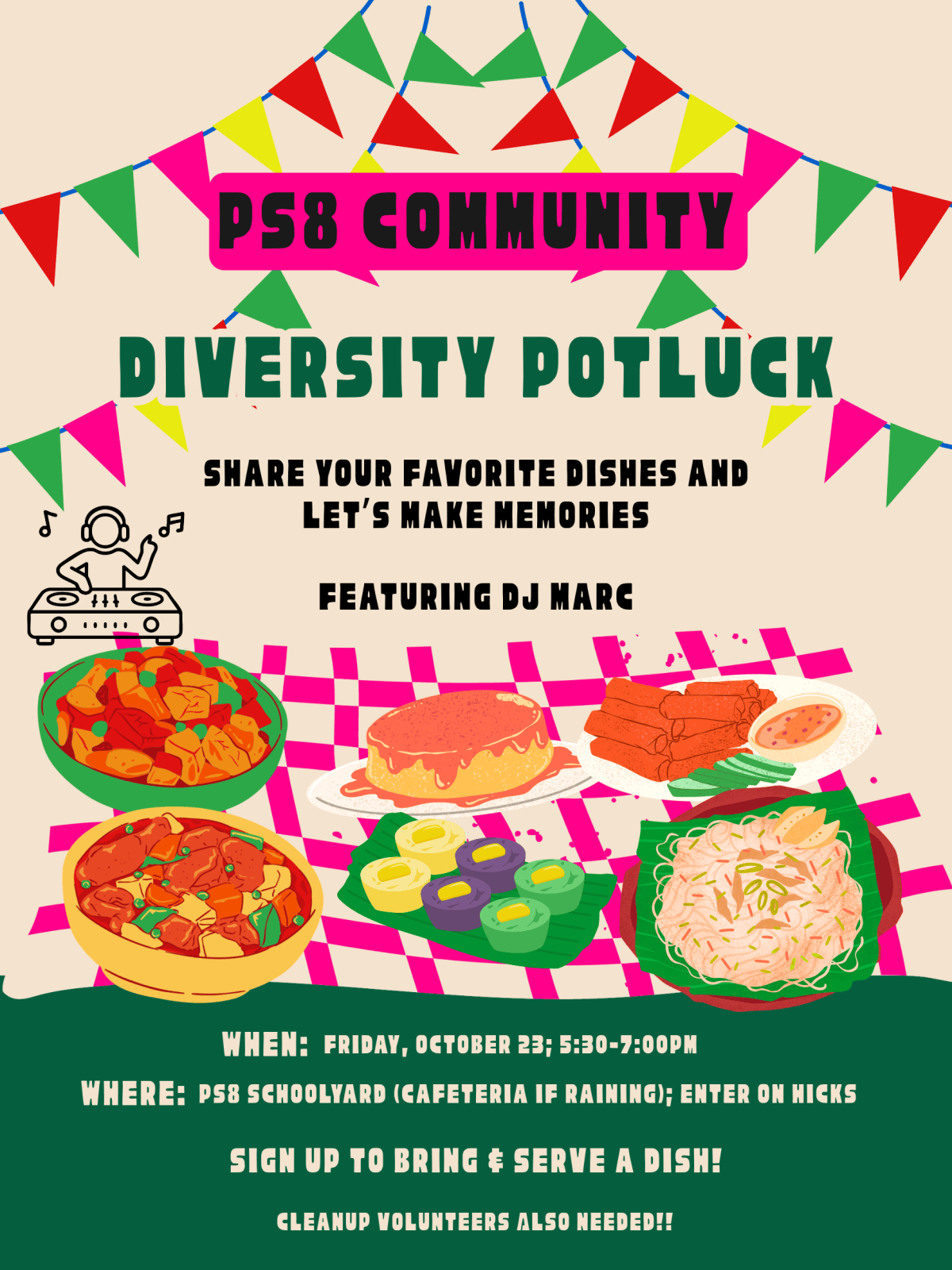 Celebr8 Diversity Potluck