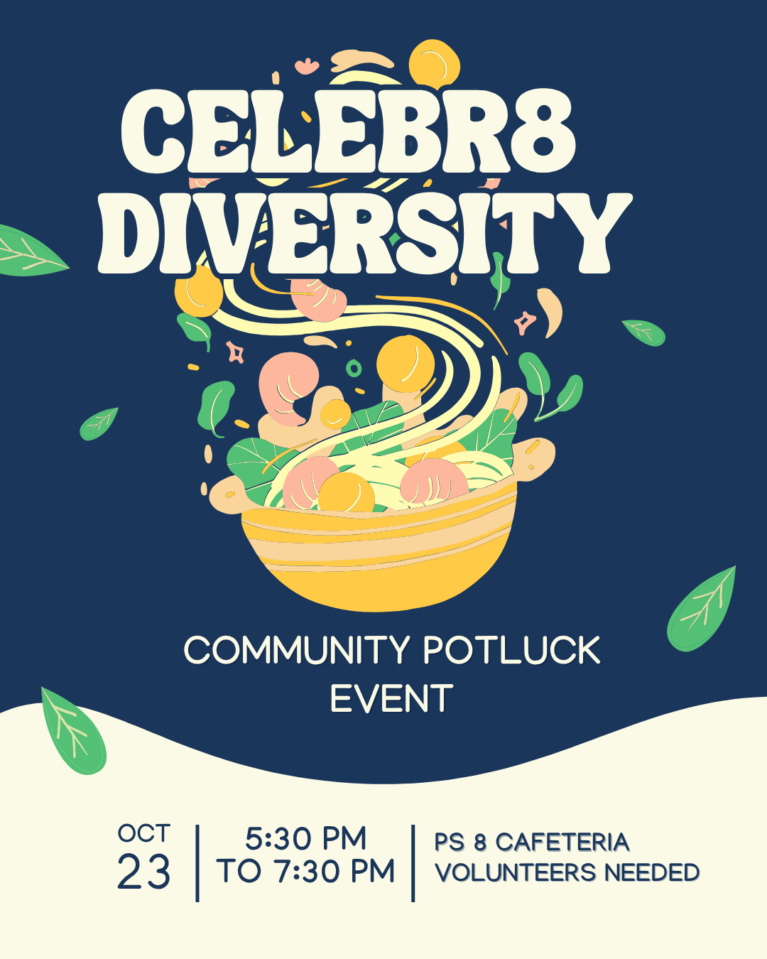 Celebr8 Diversity Potluck